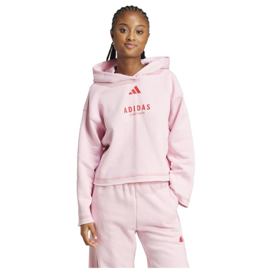 Adidas Γυναικείο φούτερ All SZN Loose Graphic Hoodie